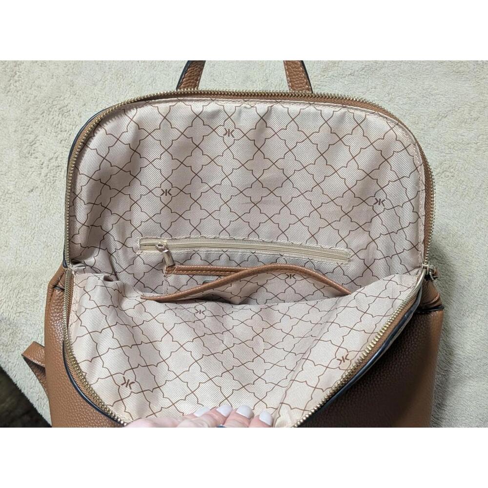 Kelly & Katie Brown Backpack Bag With Adjustable Strap See Descrip. AS IS - Picture 5 of 6